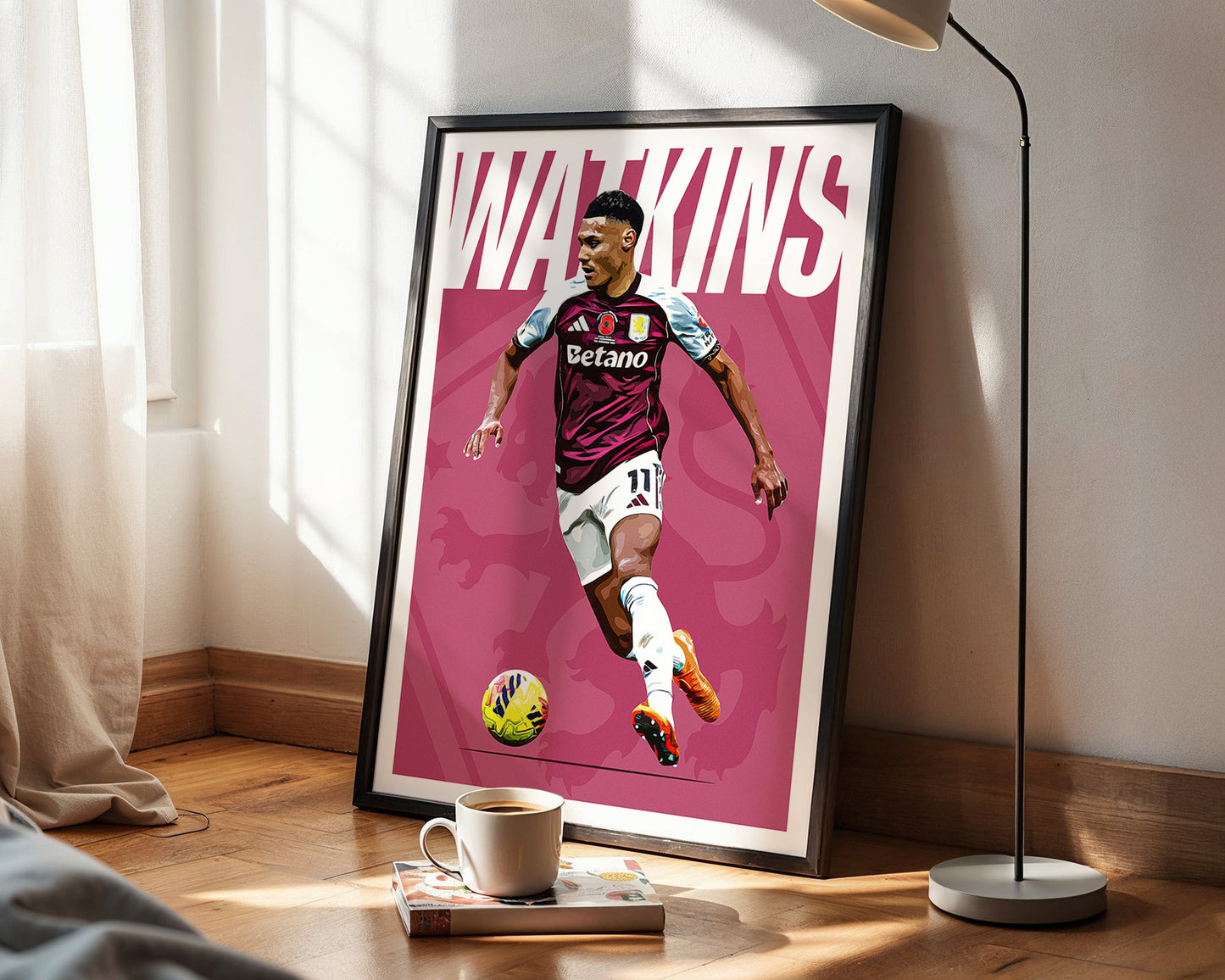 Ollie Watkins 25/26 4K (Home) Poster