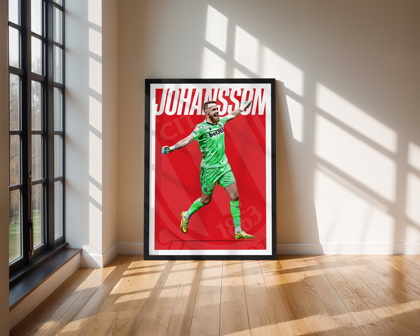 Viktor Johansson 25/26 4K (Home) Poster