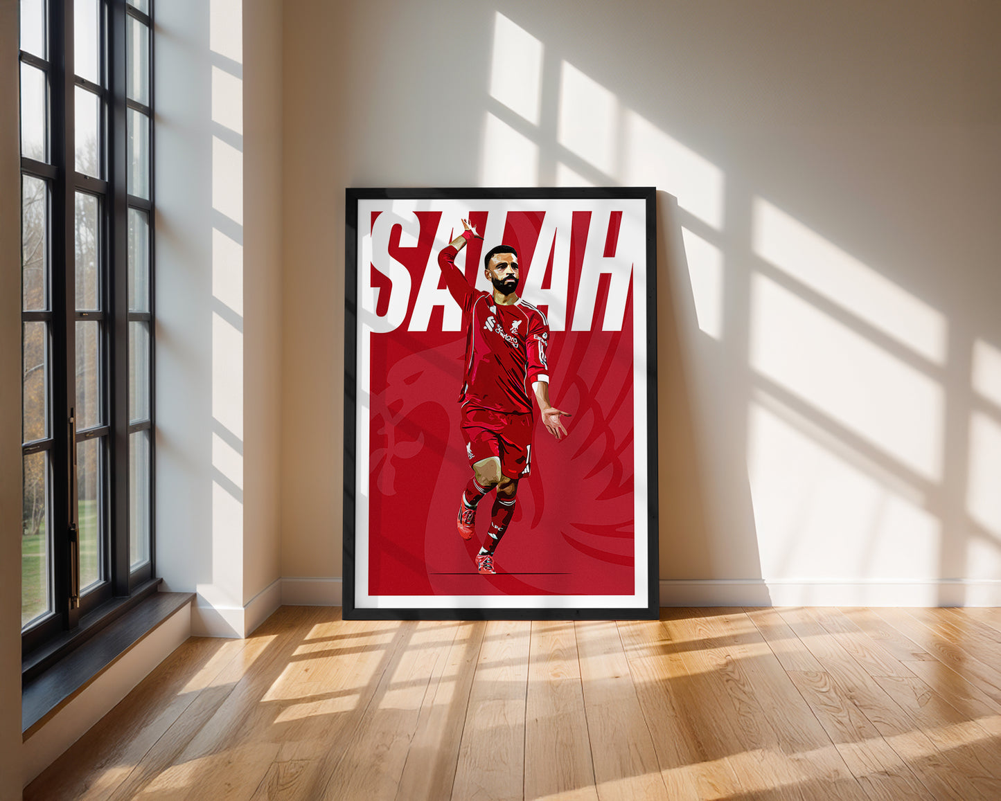 Mo Salah 25/26 4K (Home) Poster