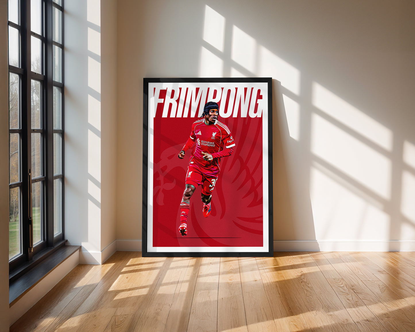 Jeremie Frimpong 25/26 4K (Home) Poster