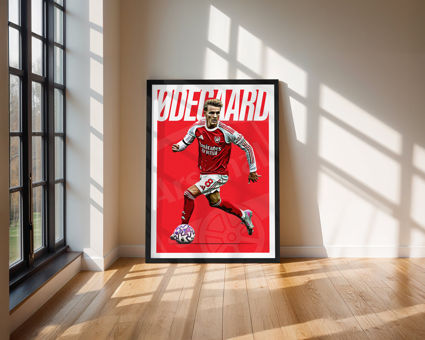 Martin Odegaard 25/26 4K (Home) Poster