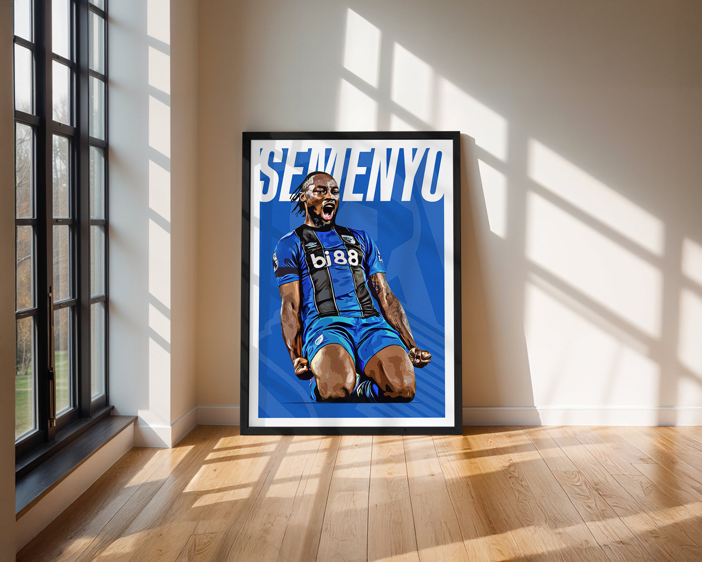 Antoine Semenyo 25/26 4K (Away) Poster