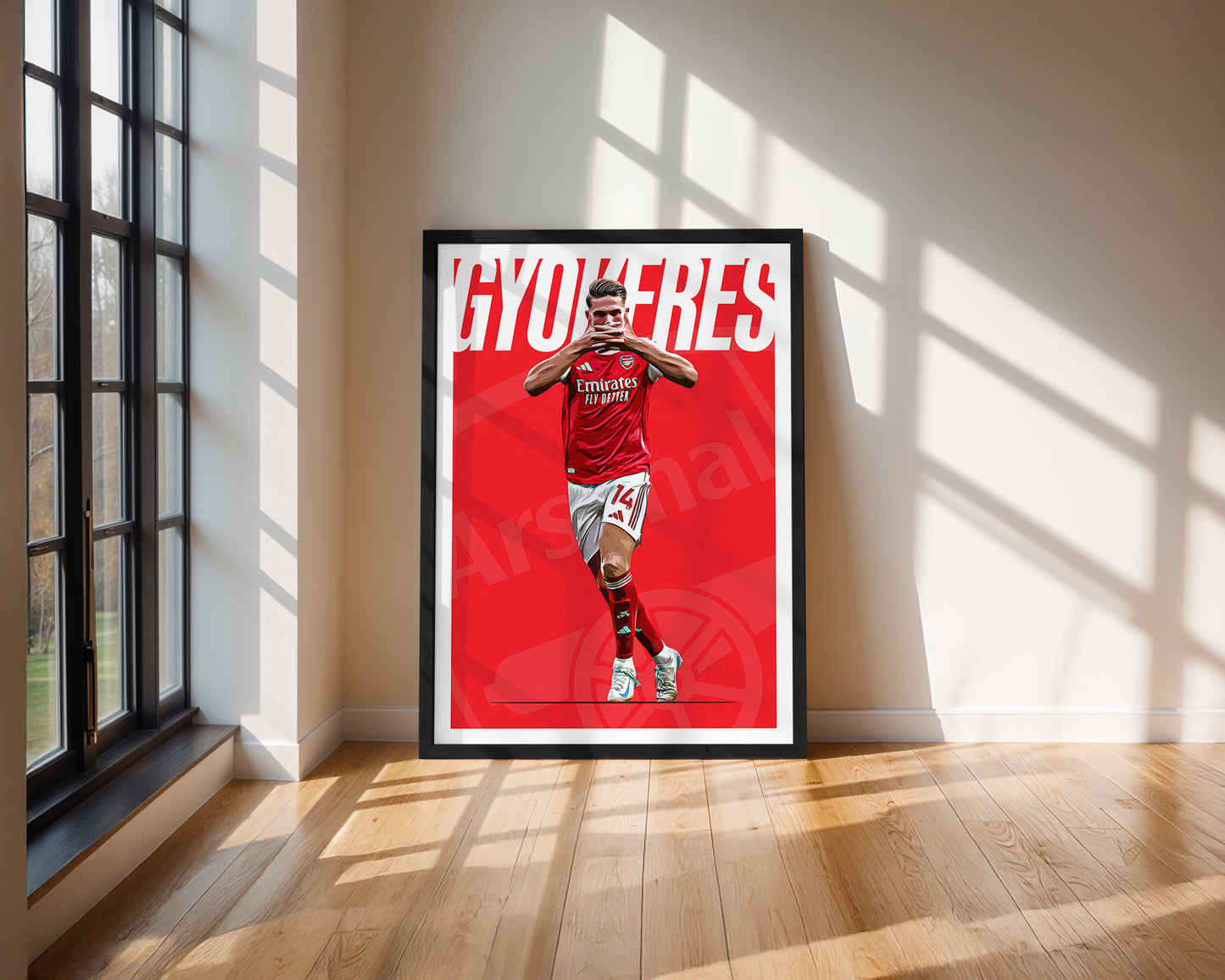 Viktor Gyokeres 25/26 4K (Home) Poster