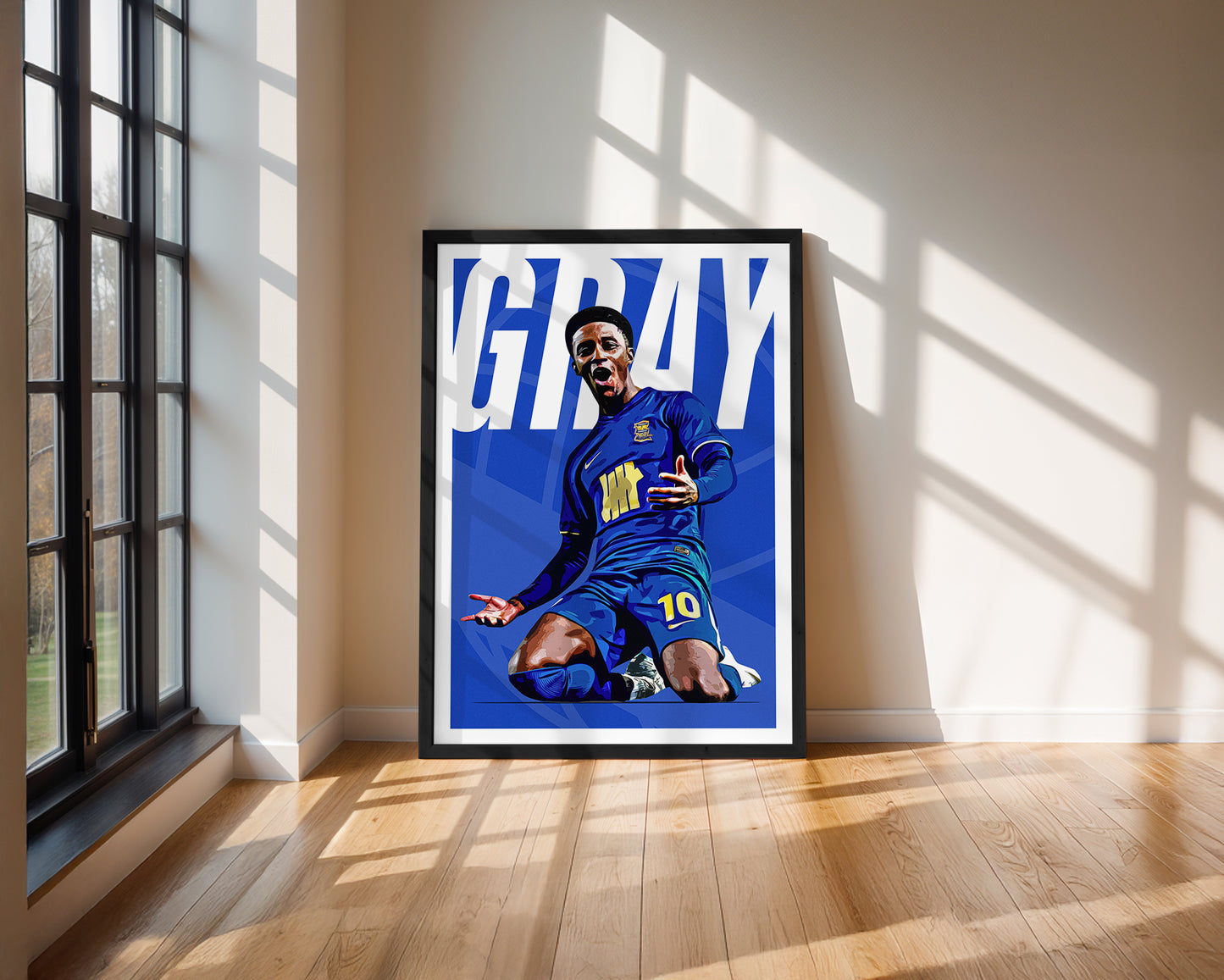 Demarai Gray 25/26 4K (Home) Poster