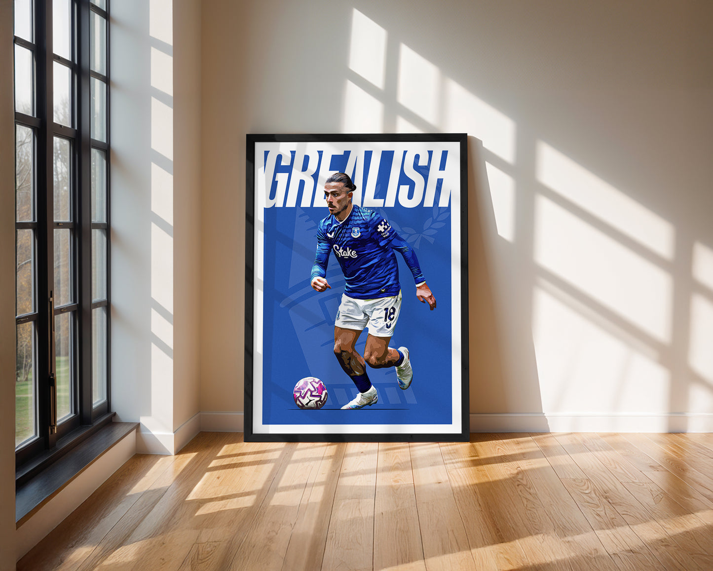 Jack Grealish 25/26 4K (Home) Poster