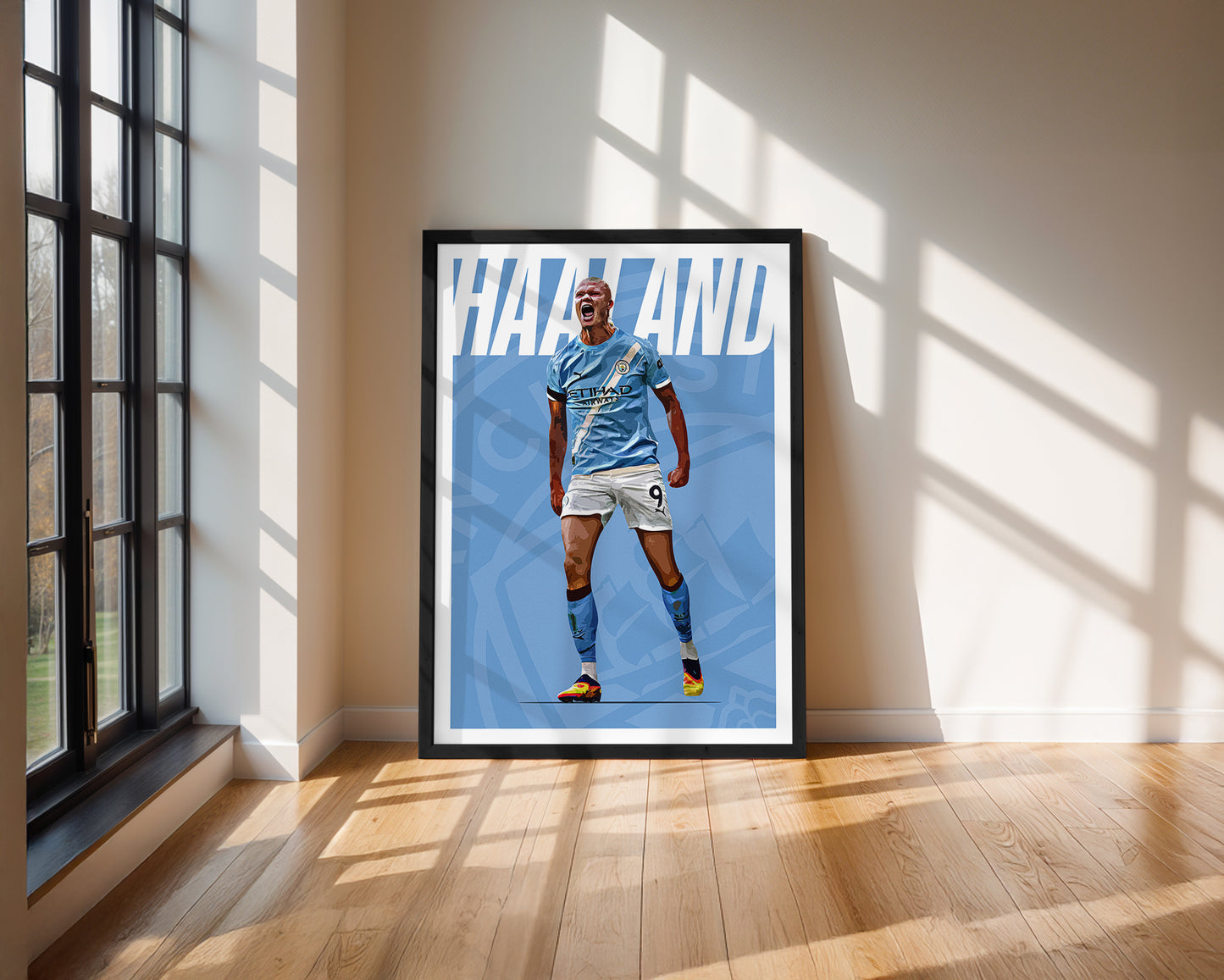 Erling Haaland 25/26 4K (Home) Poster