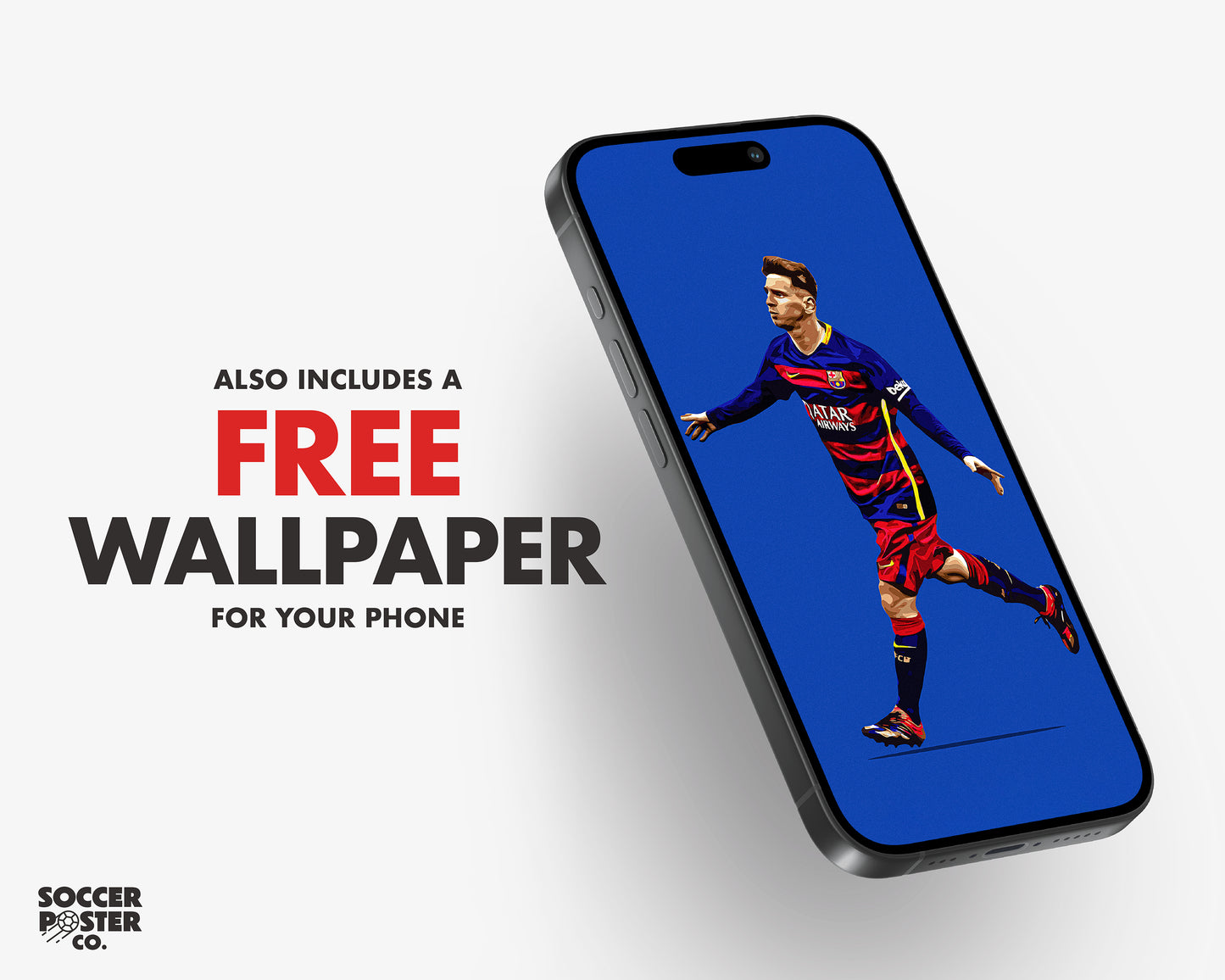 Lionel Messi 4K Icon Poster