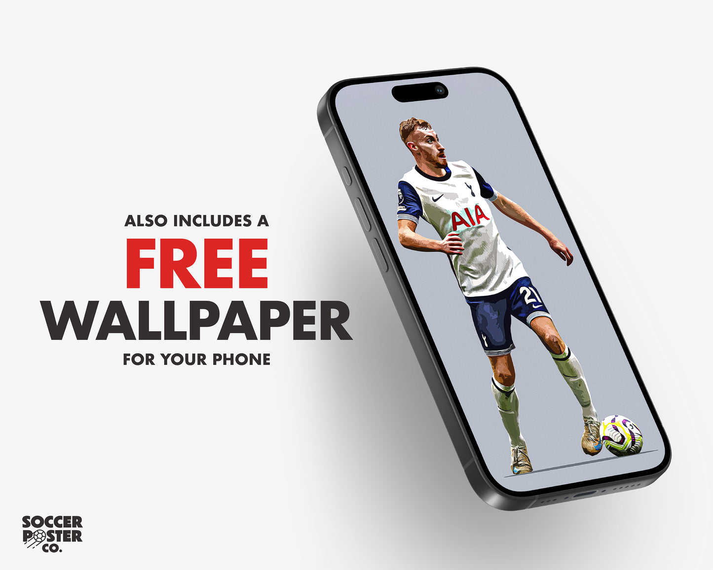 Dejan Kulusevski 24/25 4K Poster