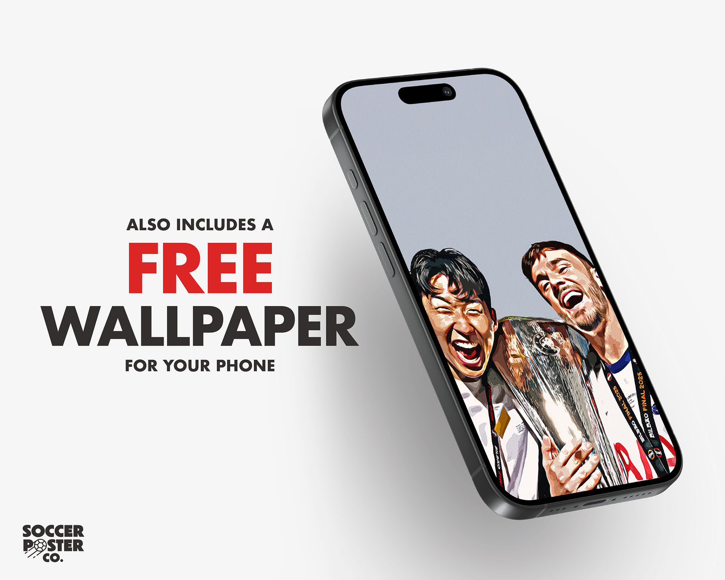 Son & Maddison 24/25 4K Europa League Poster