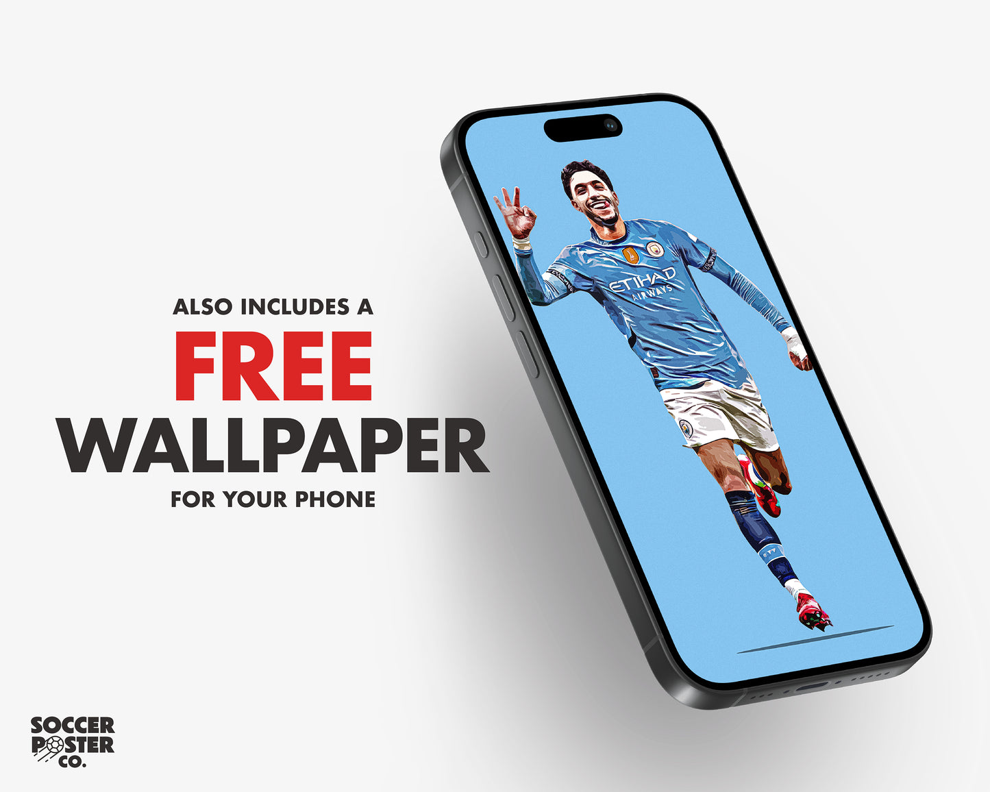 Omar Marmoush 24/25 4K Poster