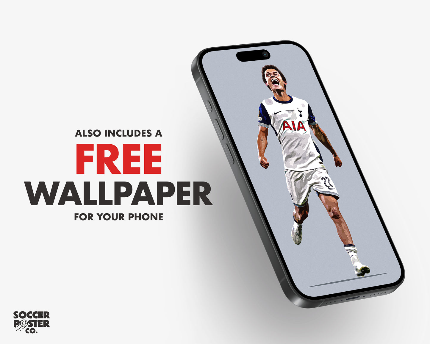 Brennan Johnson 24/25 Europa League 4K Poster