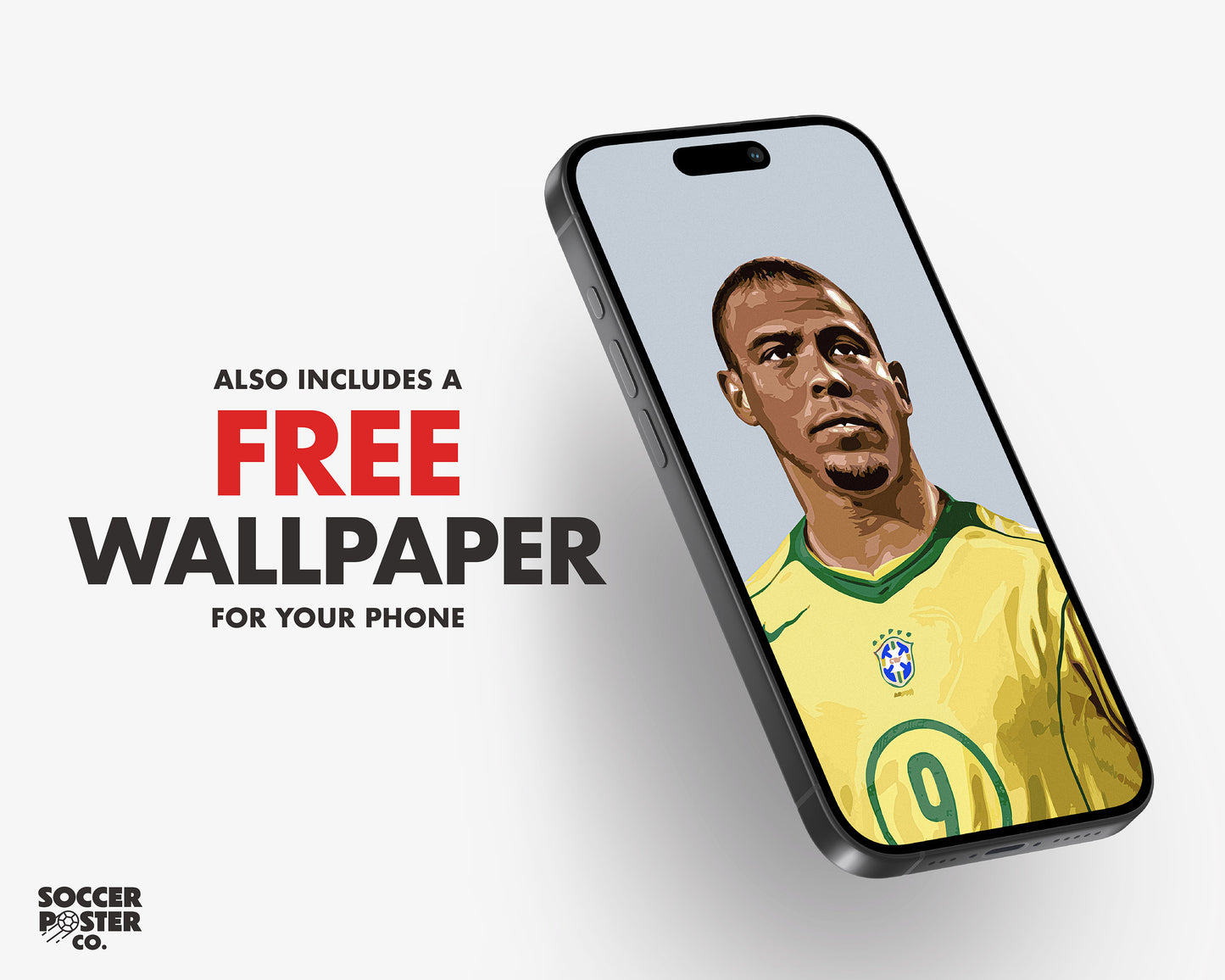 Ronaldo 'Fenomeno' 4K Icon Poster