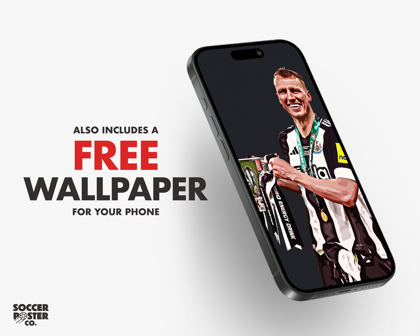 Dan Burn 24/25 4K Carabao Cup Poster