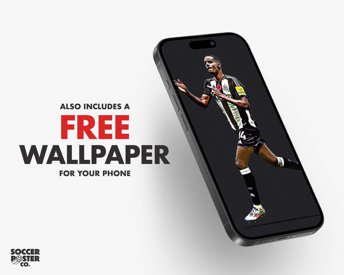 Alexander Isak 24/25 4K Poster