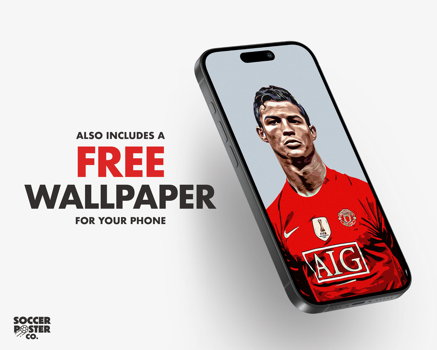 Cristiano Ronaldo 4K Icon Poster