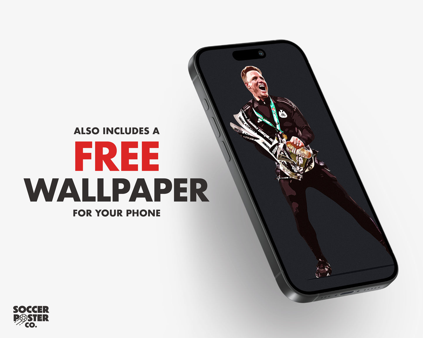 Eddie Howe 24/25 4K Carabao Cup Poster