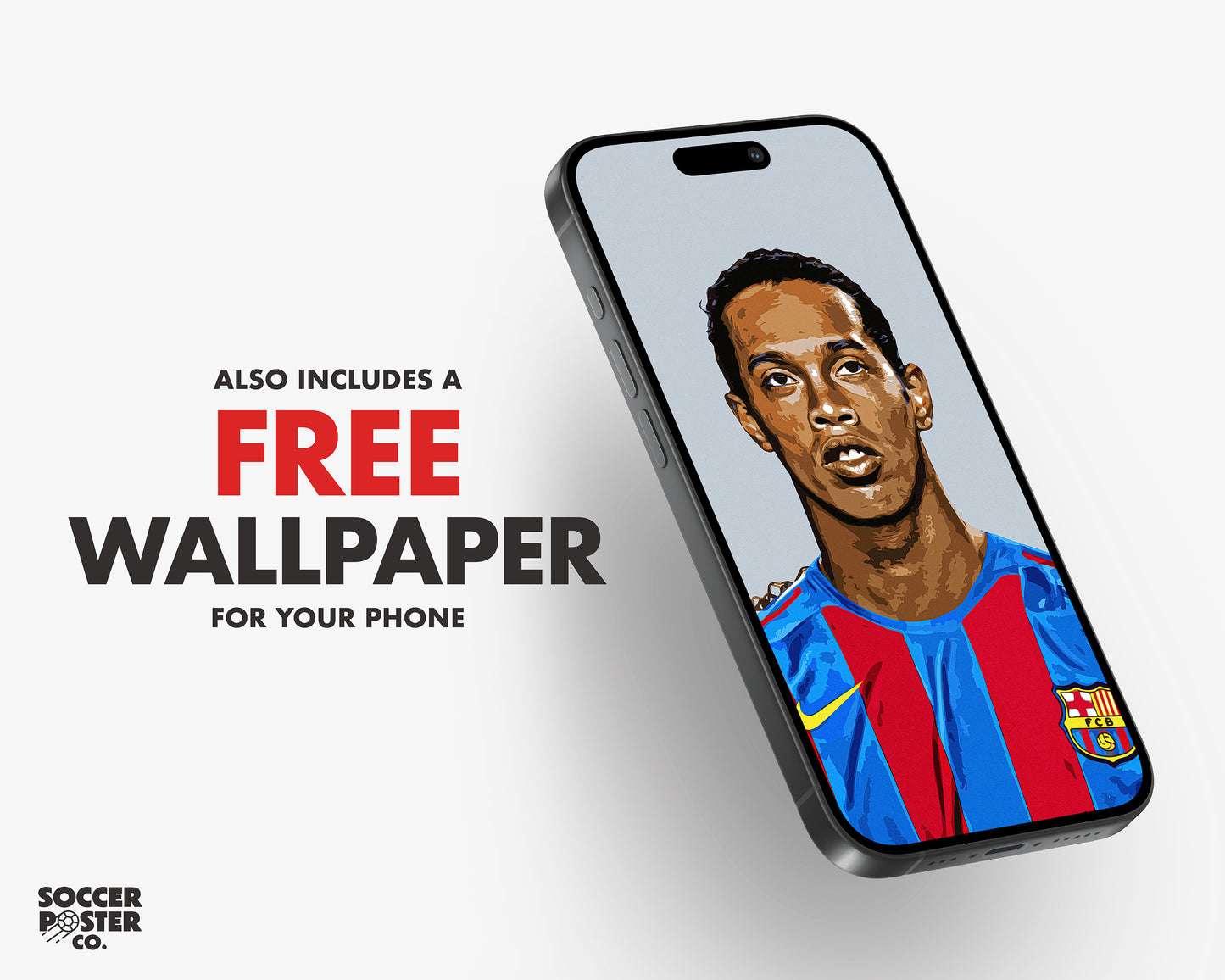 Ronaldinho 'Dinho' 4K Icon Poster