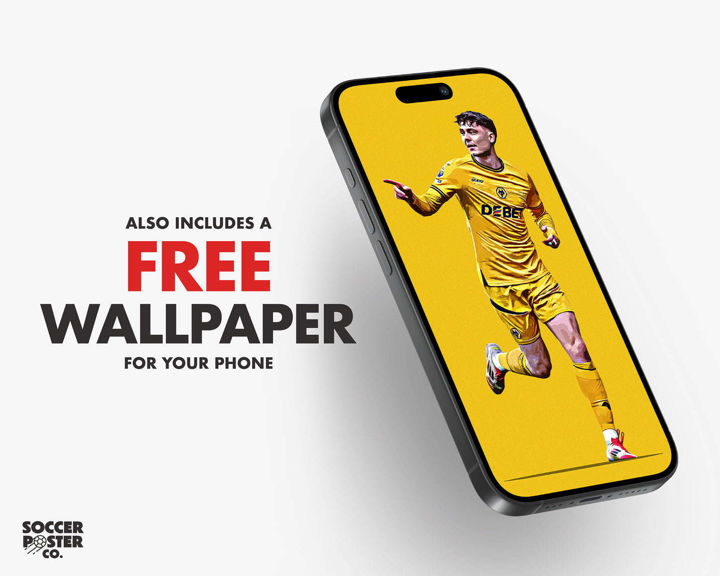 Jorgen Strand Larsen 24/25 4K Poster