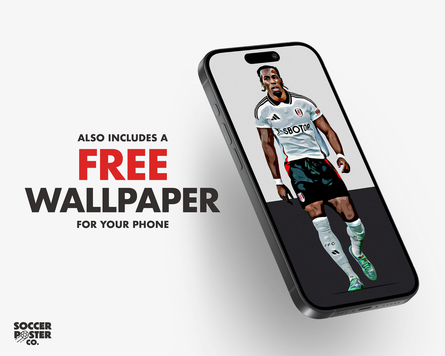 Adama Traore 24/25 4K Poster