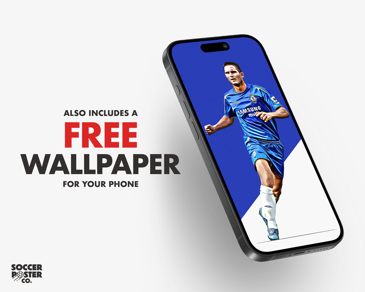 Frank Lampard 4K Icon Poster