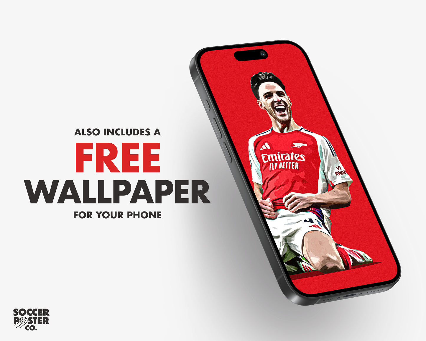 Declan Rice 24/25 4K Poster