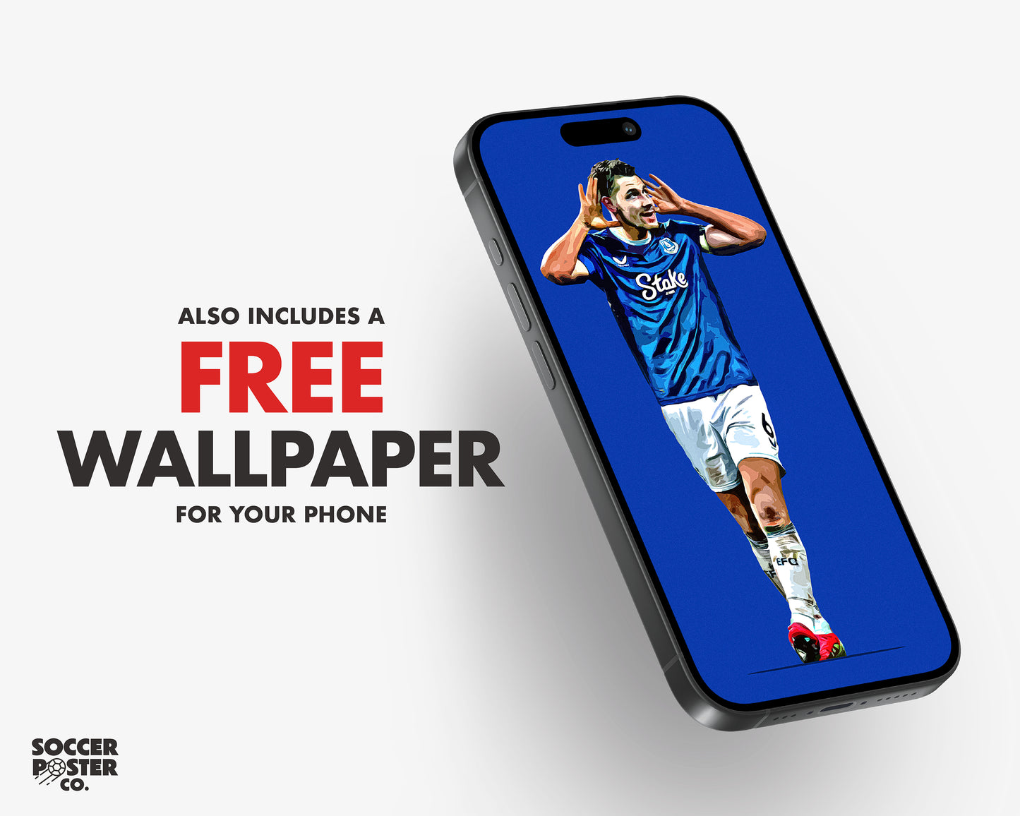 James Tarkowski 24/25 4K Poster