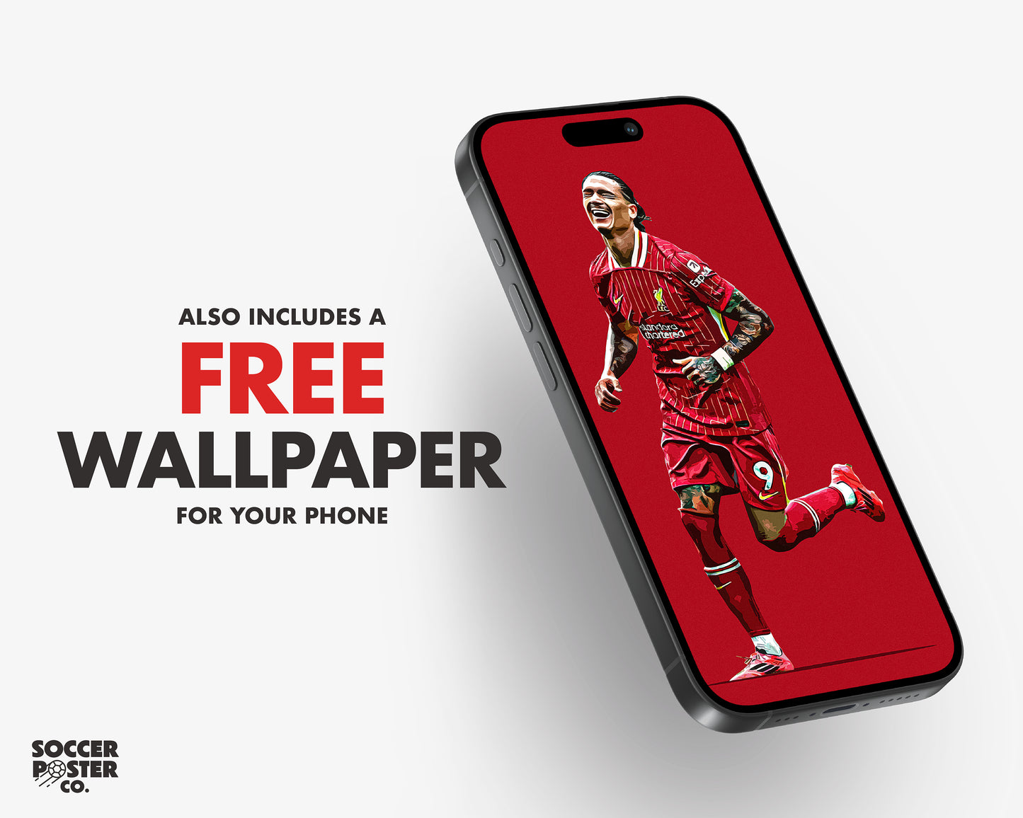 Darwin Nunez 24/25 4K Poster