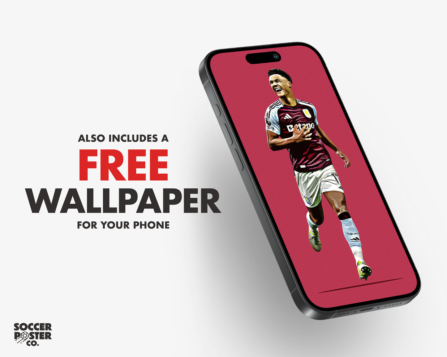 Ollie Watkins 24/25 4K Poster