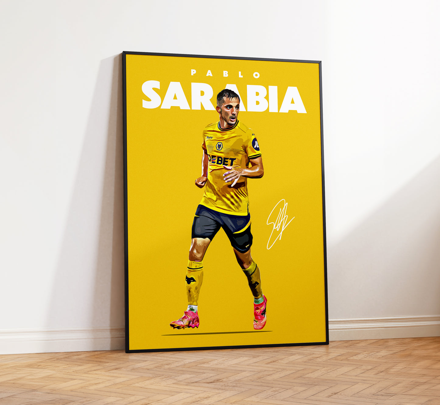 Pablo Sarabia 24/25 4K Poster