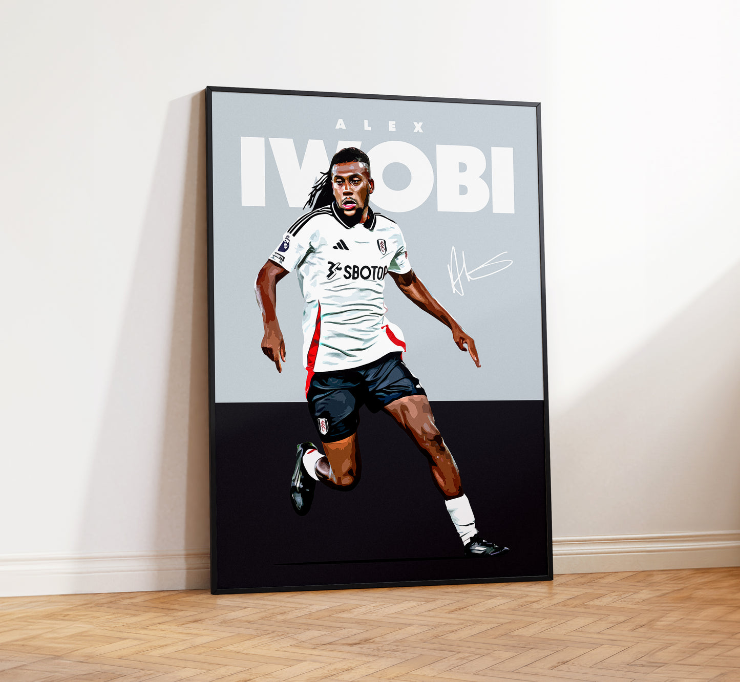 Alex Iwobi 24/25 4K Poster