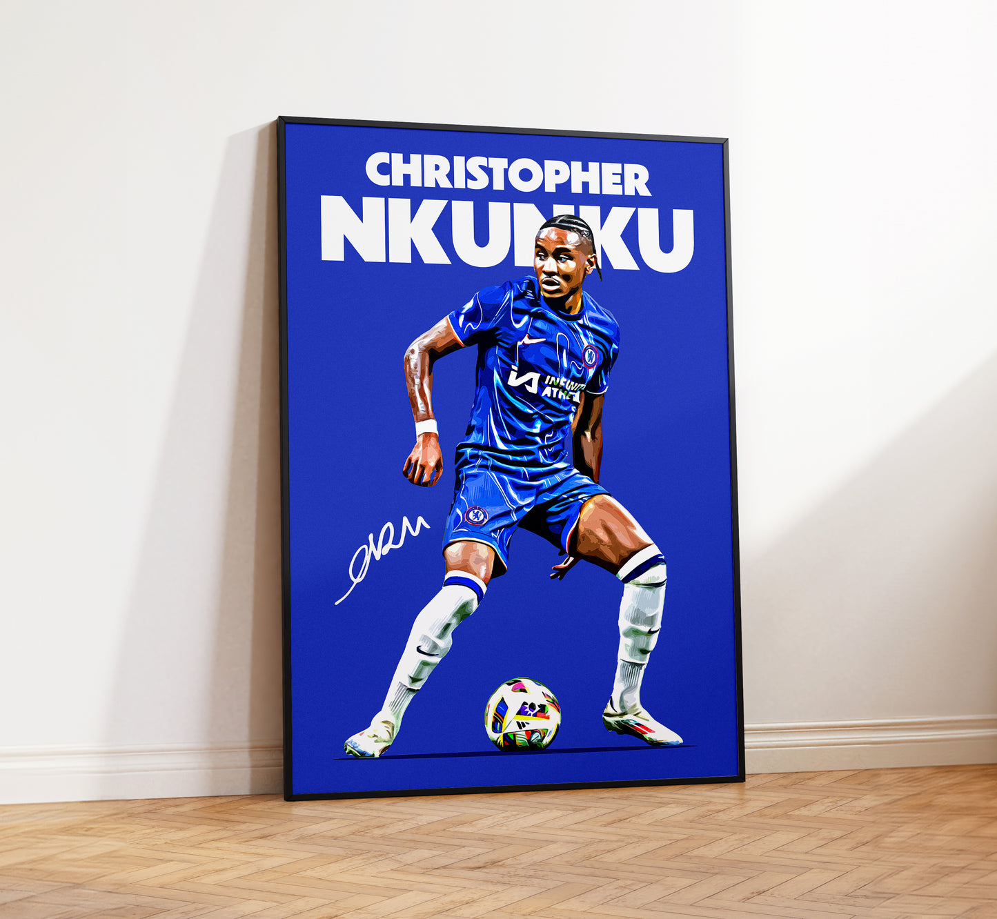 Christopher Nkunku 24/25 4K Poster