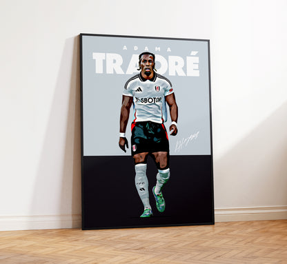 Adama Traore 24/25 4K Poster