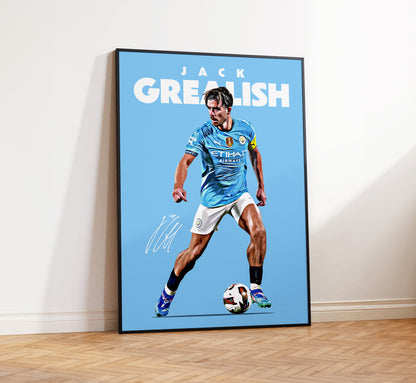 Jack Grealish 24/25 4K Poster