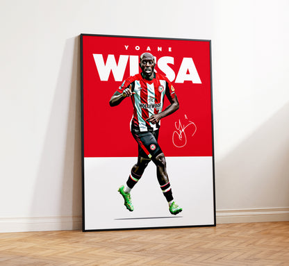 Yoane Wissa 24/25 4K Poster