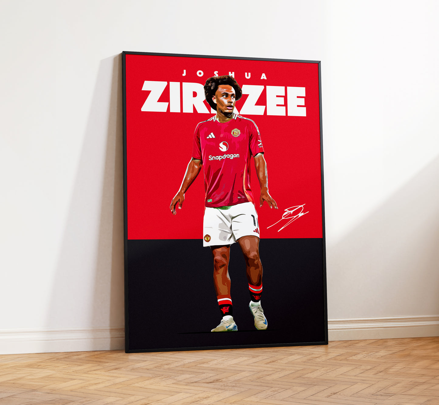 Joshua Zirkzee 24/25 4K Poster