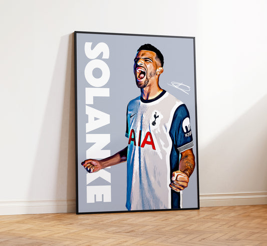 Dominic Solanke 24/25 4K Poster