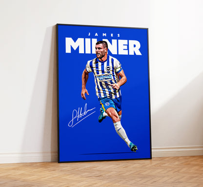 James Milner 24/25 4K Poster