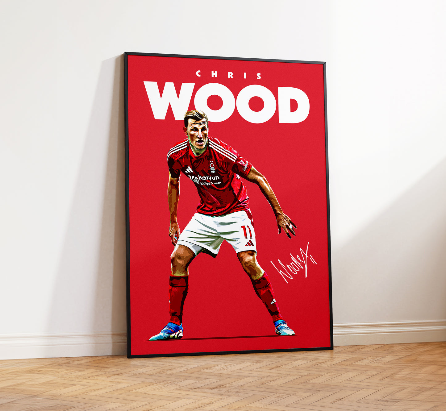 Chris Wood 24/25 4K Poster