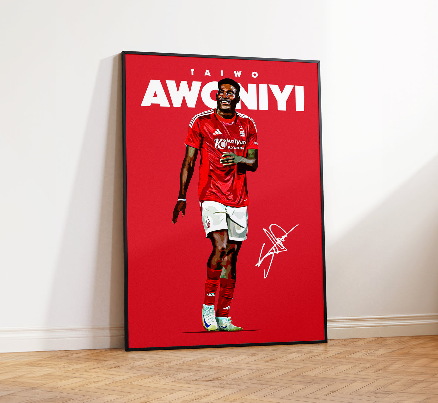 Taiwo Awoniyi 24/25 4K Poster