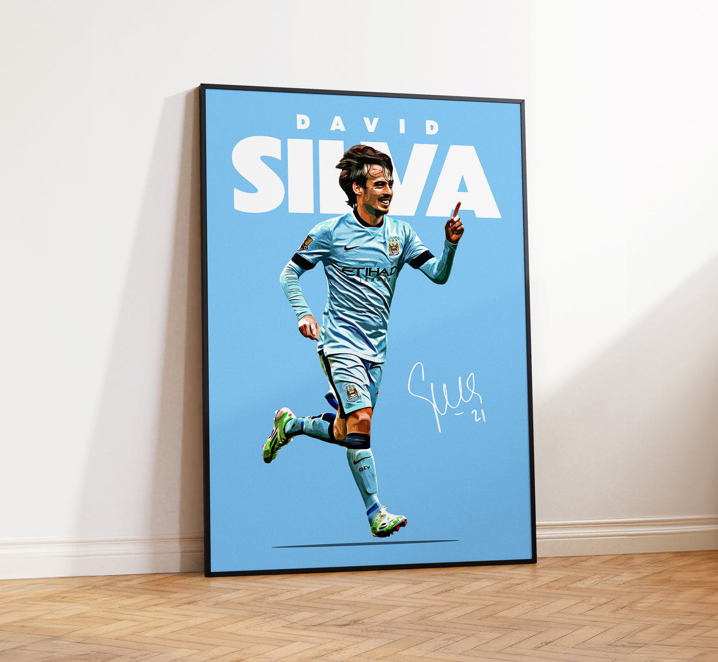 David Silva 4K Poster