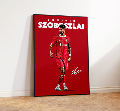 Dominik Szoboszlai 24/25 4K Poster