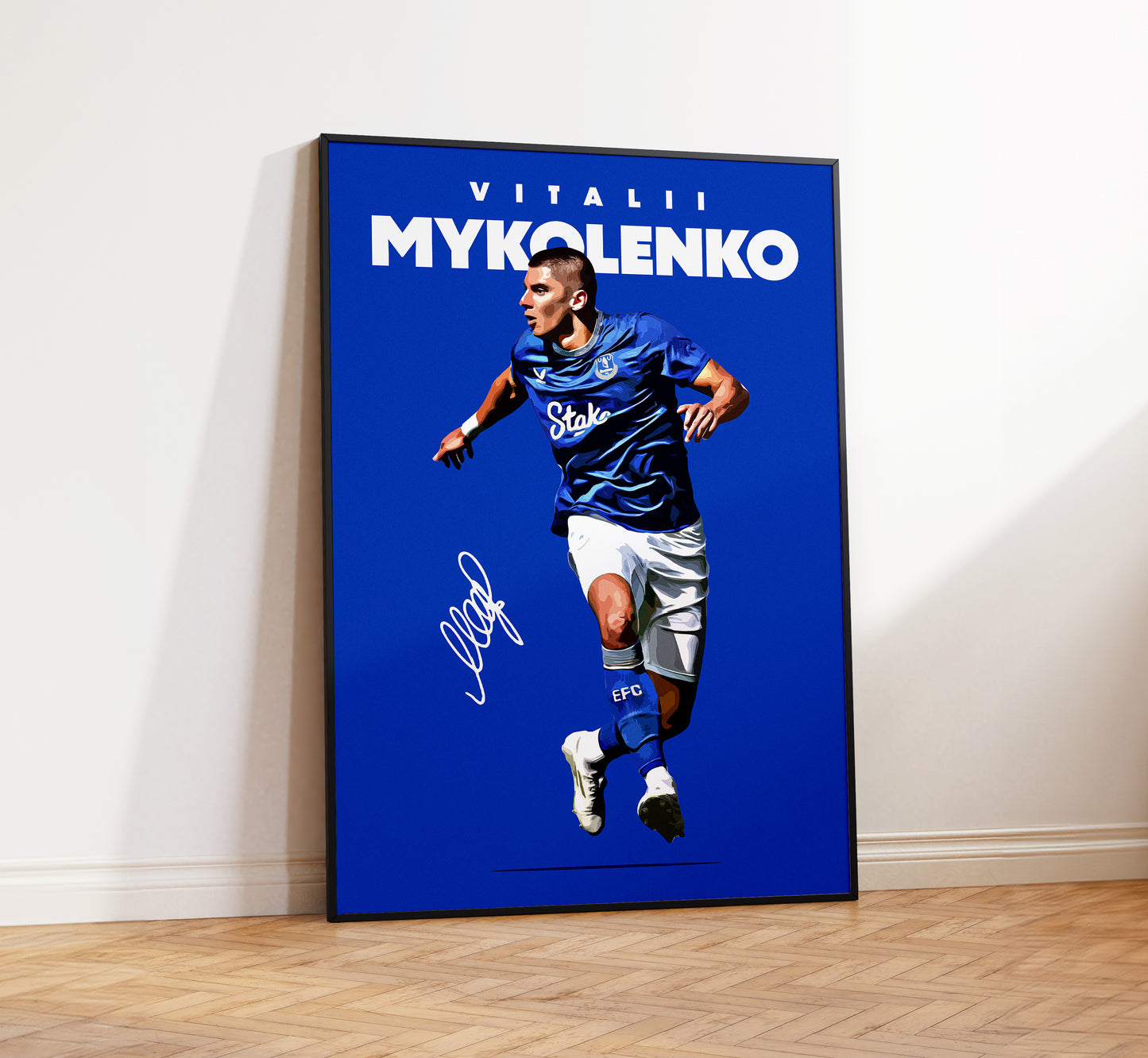 Vitalii Mykolenko 24/25 4K Poster