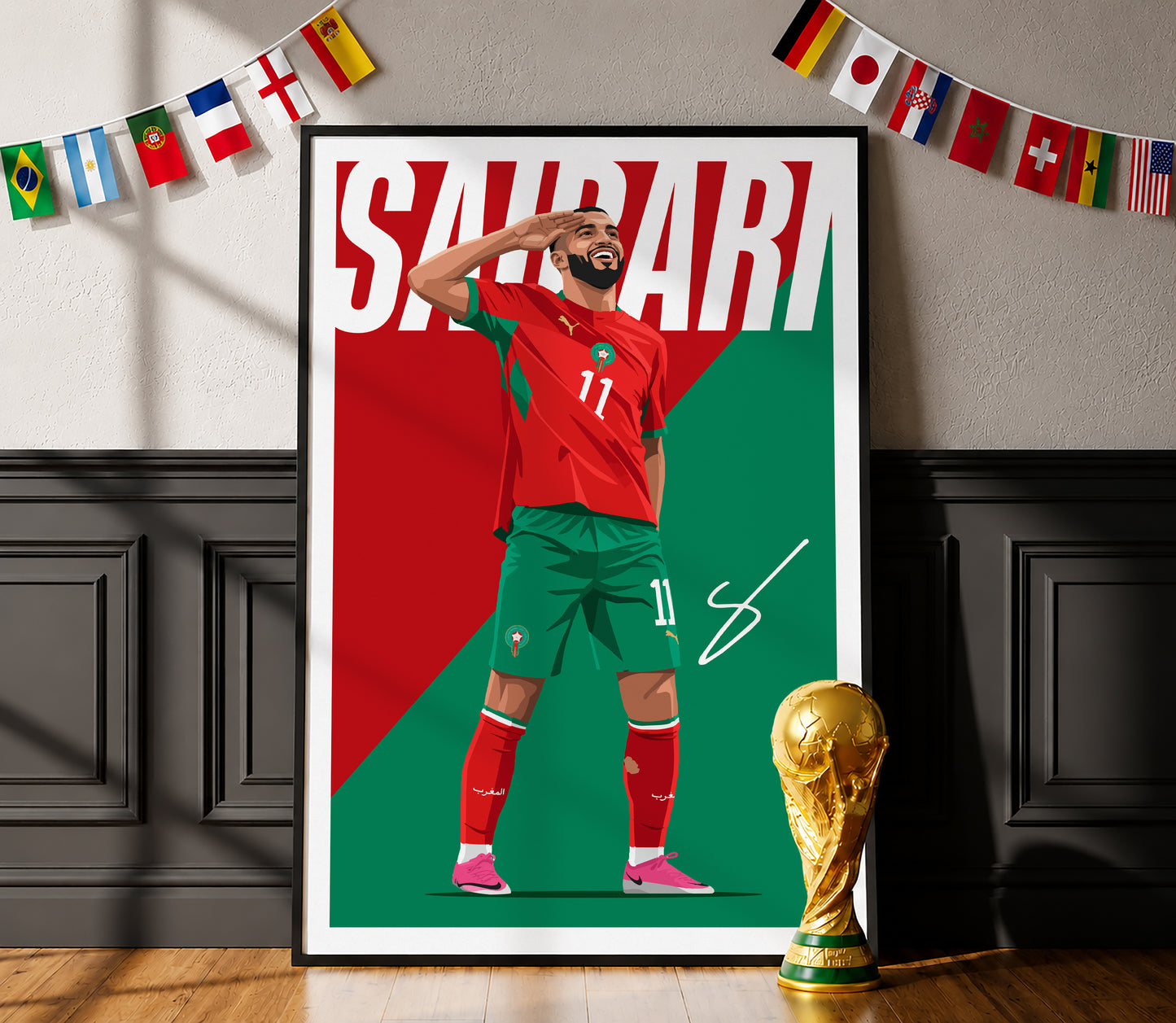 Ismael Saibari (Morocco) Poster