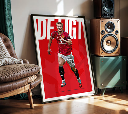 Matthijs de Ligt 25/26 4K (Home) Poster