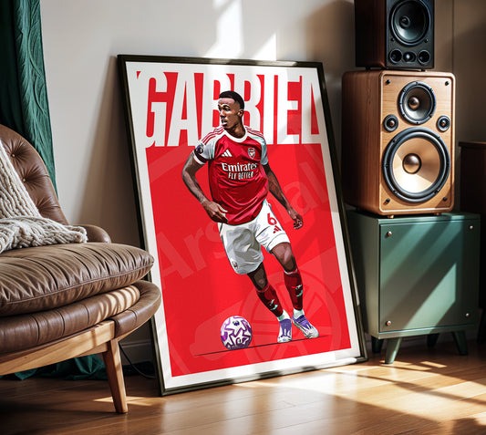 Gabriel Magalhaes 25/26 4K (Home) Poster