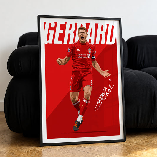 Steven Gerrard Poster