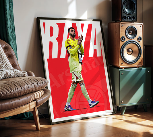 David Raya 25/26 4K (Home) Poster