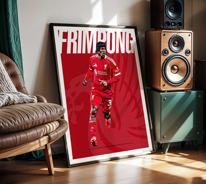 Jeremie Frimpong 25/26 4K (Home) Poster