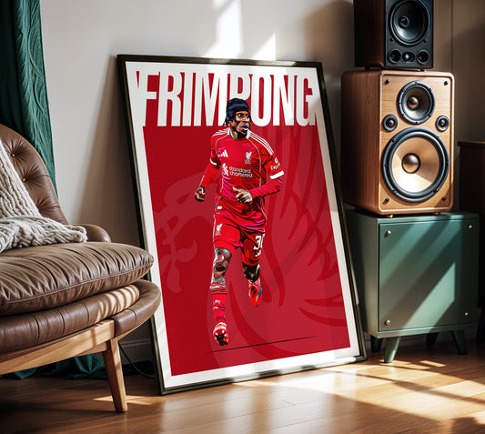 Jeremie Frimpong 25/26 4K (Home) Poster