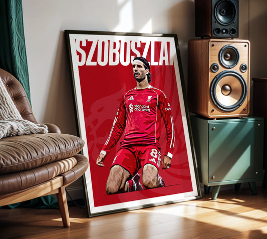 Dominik Szoboszlai 25/26 4K (Home) Poster